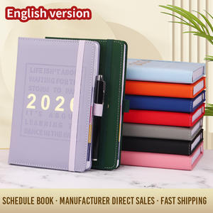 สมุดบันทึกปฏิทินภาษาอังกฤษปี 2026 แบบสัปดาห์  น่ารัก  วางแผนได้ <span class=keywords><strong>365</strong></span> วัน  สมุดบันทึกสไตล์ธุรกิจ  พร้อมกล่องของขวัญ - Product Image 4