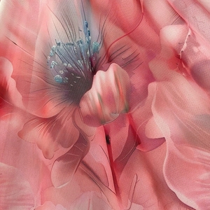 Sexy Lưới Vải Tùy Chỉnh Hoa In Kỹ Thuật Số Đan Polyester Căng Điện Lưới Lưới Vải Cho Mùa Hè Bơi Váy - Product Image 2