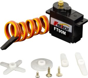 <span class=keywords><strong>Servomoteur</strong></span> original, micro-servo, mini taille 9g, 1,8 kg, pour hélicoptère RC, drone, bateau, voiture, MG90 9G Trex450, robot RC, hélicoptère - Product Image 5
