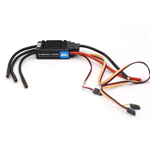 Contrôleur de vitesse électrique sans balais <span class=keywords><strong>Hobbywing</strong></span> FlyFun V5 80A 120A ESC 3-8S Lipo pour drone et avion RC - Product Image 3