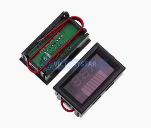 12V-60V electric vehicle battery, battery level meter display, DC digital display, lithium1. The dual display battery level and - Product Image 1