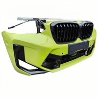 Pour BMW X3M F97 Kit de carrosserie automatique couverture de nez complète pare-chocs avant avec découpes antibrouillard état utilisé