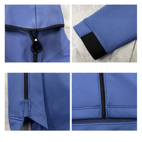 Veste d'entraînement de basketball à capuche pour l'automne et l'hiver, en fibre d'acétate à séchage rapide, pull de sport