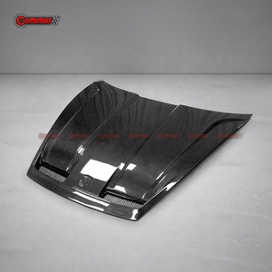 Pour Porsche 911 992 Turbo S : Capot avant en fibre de carbone sèche style Te-chart, double face, véritable préimprégné, vente en gros - Product Image 6