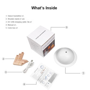 Nebulizador portátil de llenado superior, difusor de estrella enchufable USB, Humidificador ultrasónico de plástico eléctrico, generador de niebla para el dormitorio del bebé - Product Image 6