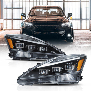 Faros Delanteros LED XT Upgrade de 2.ª Generación para XE20 IS <span class=keywords><strong>220d</strong></span>/F 300 350, Luz Delantera con Intermitentes Secuenciales, Lámpara Delantera para Automóvil 2006-2012 para <span class=keywords><strong>Lexus</strong></span> IS250 - Product Image 1