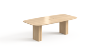 Table de conférence de direction haut de gamme ATWOKA en bois, table de réunion moderne pour bureau d'entreprise, usage professionnel