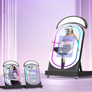 Utilisation illimitée du kiosque photo Conception de miroir haut de gamme Prend en charge l'imprimante de l'appareil photo Location d'équipement populaire sur le marché - Product Image 6
