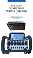 Télécommande sans fil industrielle personnalisée pour véhicule de travail aérien, élévateur hydraulique, télécommande radio antichoc pour élévateur