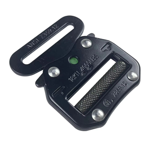 Diamante 45mm Ancho interno Cinturón de liberación rápida para hebilla Arnés DE SEGURIDAD DE METAL personalizado para escalada de <span class=keywords><strong>montaña</strong></span> Rescate de otoño - Product Image 4