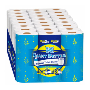 <span class=keywords><strong>Papier</strong></span> toilette ultra doux blanc de qualité OEM/ODM, <span class=keywords><strong>prix</strong></span> de gros, écologique, non blanchi, 4 plis - Product Image 1