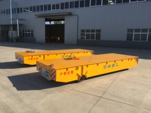 Carrello Piattaforma Sterzabile a Batteria da 10T per Movimentazione in Officina - Product Image 4