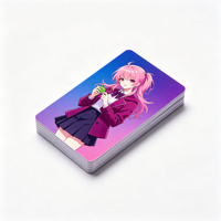 Film de lamination transparent en PVC magnétique de luxe XAT avec logo anime pour cartes intelligentes, impression couleur pour cadeaux d'affaires