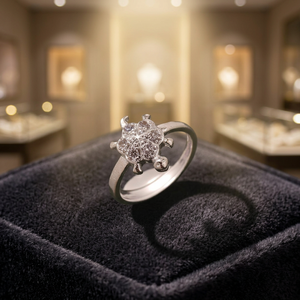Women's Daily Wear Fine Silver Turtle <b>Ring</b> Religious Style India - Product Image 5