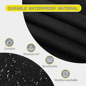 Delantales de Trabajo Impermeables de Poliéster con Logotipo Personalizado de Alta Calidad, Delantales de Salón y Barbería con Bolsillos - Product Image 5