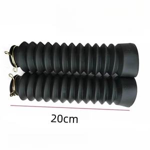 Cache-poussière pour amortisseur avant de moto, protection universelle pour fourche avant 125cc, couvercle en caoutchouc anti-choc - Product Image 1