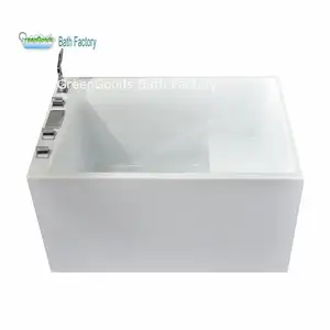 CE CUPC-baño independiente de acrílico con grifo, nuevo diseño, barato