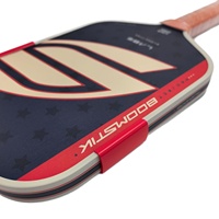 Raquette de pickleball transfrontalière en fibre de carbone T700, approuvée aux États-Unis, 41,8 cm, 16 mm d'épaisseur, 230 g, qualité professionnelle