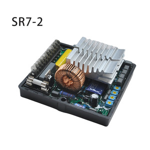 Régulateur de tension automatique/AVR SR7-2 monophasé en cuivre 50Hz 200A SVC avec écran LCD pour générateurs Meadow - Product Image 1