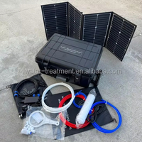25L 35L 60L/H purificateur d'eau solaire RO système d'eau à haut 98% taux de dessalement filtre à eau portable en plein air boisson d'urgence