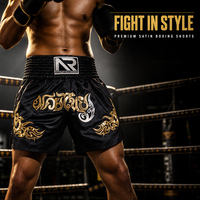 Shorts de Combat Muay Thai Woosung en Gros, Shorts d'Entraînement de Boxe et MMA