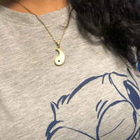 Cadeaux de la Saint-Valentin pour les meilleurs amis, 1 paire de colliers Tai Chi, collier avec pendentif Yin Yang pour couple, bijoux