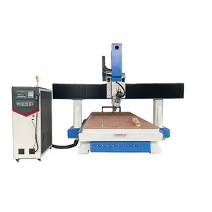 Molde de madeira 3d suntec personalizado, padrão de madeira duro que faz 4 eixos atc cnc roteador ST-1840