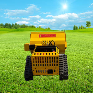 <span class=keywords><strong>Tondeuse</strong></span> à gazon multifonctionnelle télécommandée pour le jardin Démarrage électrique pour couper l'herbe Chasse-neige 4 temps industriel 24V Gaz - Product Image 4