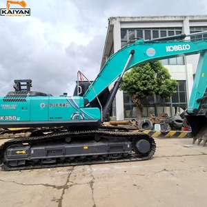 Mini-excavatrice Kobelco SK350 d'occasion de 35 tonnes avec moteur et pompe Kobelco, capacité de la benne de 1,6 m³ - Product Image 1