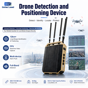 Detector de Señales Portátil Gotac Laad para Detección y Posicionamiento de Drones, 70MHz-6.2GHz, Detector de Señales de Mochila, Captura de <span class=keywords><strong>Video</strong></span> FPV, Resistente al Agua, ABS - Product Image 1
