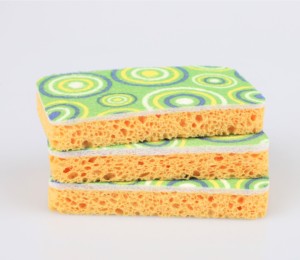 Éponge à vaisselle en cellulose compressée pour le nettoyage de la cuisine de SHINIL corée - Product Image 1