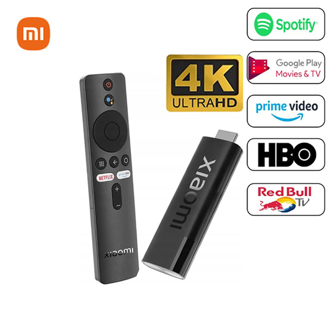 For Mi TV Stick 4K 2GB RAM Quad-Core Cortex-A35 with Mali-G31 GPU for 5.0 8GB ROM 1 Gigabit Ethernet Wi-Fi 802.11ac