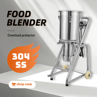 Grote capaciteit groentehakker machine restaurant groentesnijder commerciële mixer grinder blender
