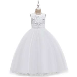 Abito da Cerimonia Lungo e Vaporoso per Bambina di 10 Anni, Stile Principessa con Fiori Viola - Product Image 4