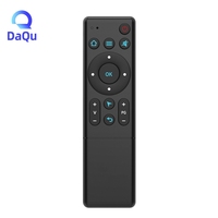 Daqu Nouveau Produit Design Simple Télécommande Bluetooth M5 15 Touches Prix Abordable pour Boîtier Android TV avec Fonction Souris Air BLE à Bas Prix