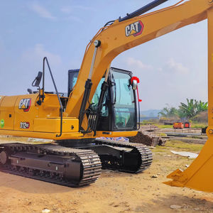 Excavatrice sur chenilles Caterpillar CAT312GC d'occasion de 12 tonnes, équipée d'un moteur à engrenages PLC, d'un roulement et d'une pompe, haute efficacité, équipement de construction - Product Image 2