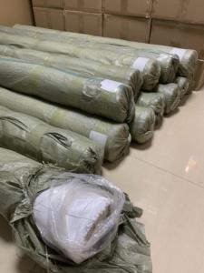 Tela Tatami de microfibra de 150cm X 50 yardas, fondo en blanco de vinilo para insignias de bordado, parches de sublimación, <span class=keywords><strong>Obm</strong></span> Sublitextile - Product Image 5