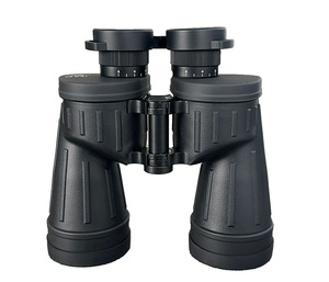 Binoculares de alta potencia 10x50 con enfoque fácil y visión con poca luz Telescopio telémetro al aire libre para observación de aves Caza - Product Image 4