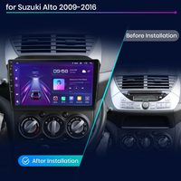 Junsun Radio de coche Android para Suzuki Alto 2009-2016 Radio de coche Multimedia inalámbrico CarPlay Unidad Principal para Suzuki Alto 2009-2016