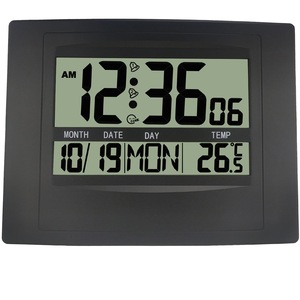 Atacado Personalizado Velho Relógio De Parede De Alta Definição <span class=keywords><strong>LCD</strong></span> <span class=keywords><strong>Display</strong></span> Digital Multi-Function Simple Living Room Relógio De Mesa - Product Image 3