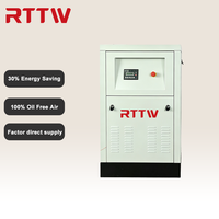 Kompresor Udara Bebas Oli RTTW 100% Bersih dan Tanpa Oli 5.5kw 7.5hp 8bar Kompresor Udara Bebas Oli Kompresor Udara Scroll Bebas Oli