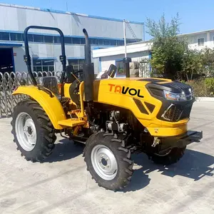 Fabricante barato herramienta agrícola máquina pesada pequeño tractor de granja para caminar 70HP China tractores precios granja granjero Tractor 4*4