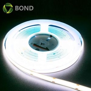 Cob Led Strip 12V Fob Led Strip Cahaya Profil Aluminium untuk