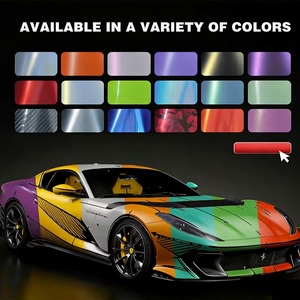 Film de protection de peinture en vinyle pour voiture, rouleau de film de covering automobile personnalisé, film PVC changeant de couleur pour carrosserie de voitures - Product Image 5
