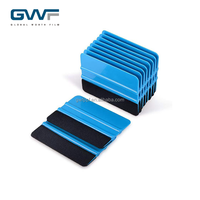 Raclette de bord en feutre 4 pouces outil d'emballage de vinyle de voiture raclette grattoir outil de grattoir droit pour film de teinture de fenêtre d'enveloppe de vinyle de voiture