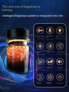 Diffuseur de parfum de voiture intelligent à commande vocale Carmate avec aromathérapie, lumières colorées, flacon en verre, 7 types de parfums longue durée - Product Image 3