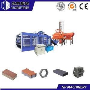 Tiêu chuẩn đi biển đóng gói rung Trung Quốc bê tông gạch làm khuôn khối máy với giá nhà máy - Product Image 2