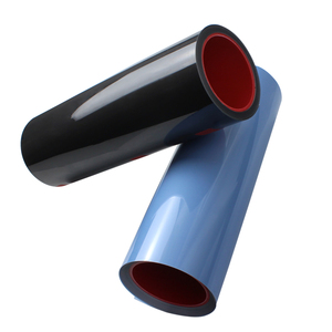 Venta al por mayor 30*100cm negro luz faro película de tinte coche lámpara de protección de los faros de cine negro - Product Image 2