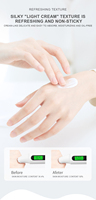 Crème hydratante pour les mains avec extrait de bergamote, hydratant pour la peau