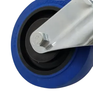 2024 новый дизайн универсальная Плавная нагрузка 130 кг 4-дюймовое синее колесо для электрических шкафов